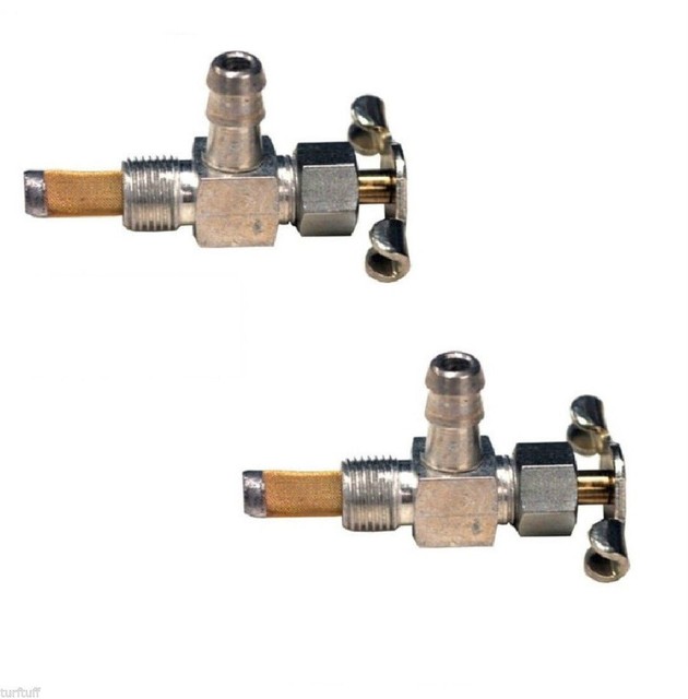 2 Elbow Gas Fuel Tank CutOff ShutOff Valve Kohler 220764 Tecumseh