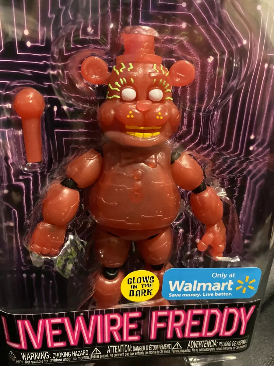 Funko FNAF Livewire Freddy Exclusive Plush Five Nights At Freddy's NWT  889698609272