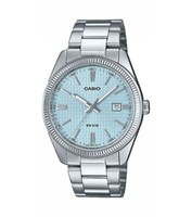 Casio Collection Analog Herrenuhr Edelstahl Silbern MTP-1302PE-2AVEF