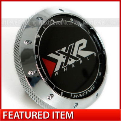 XXR Centercap Center Cap 627-2C Chrome 001 521 522 526 Chromium Black wheels