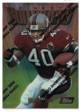 1997 Topps Finest #92 William Floyd San Francisco 49ers