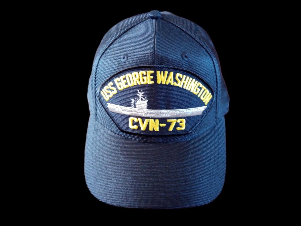USS GEORGE WASHINGTON CVN-73 NAVY SHIP HAT U.S MILITARY OFFICIAL
