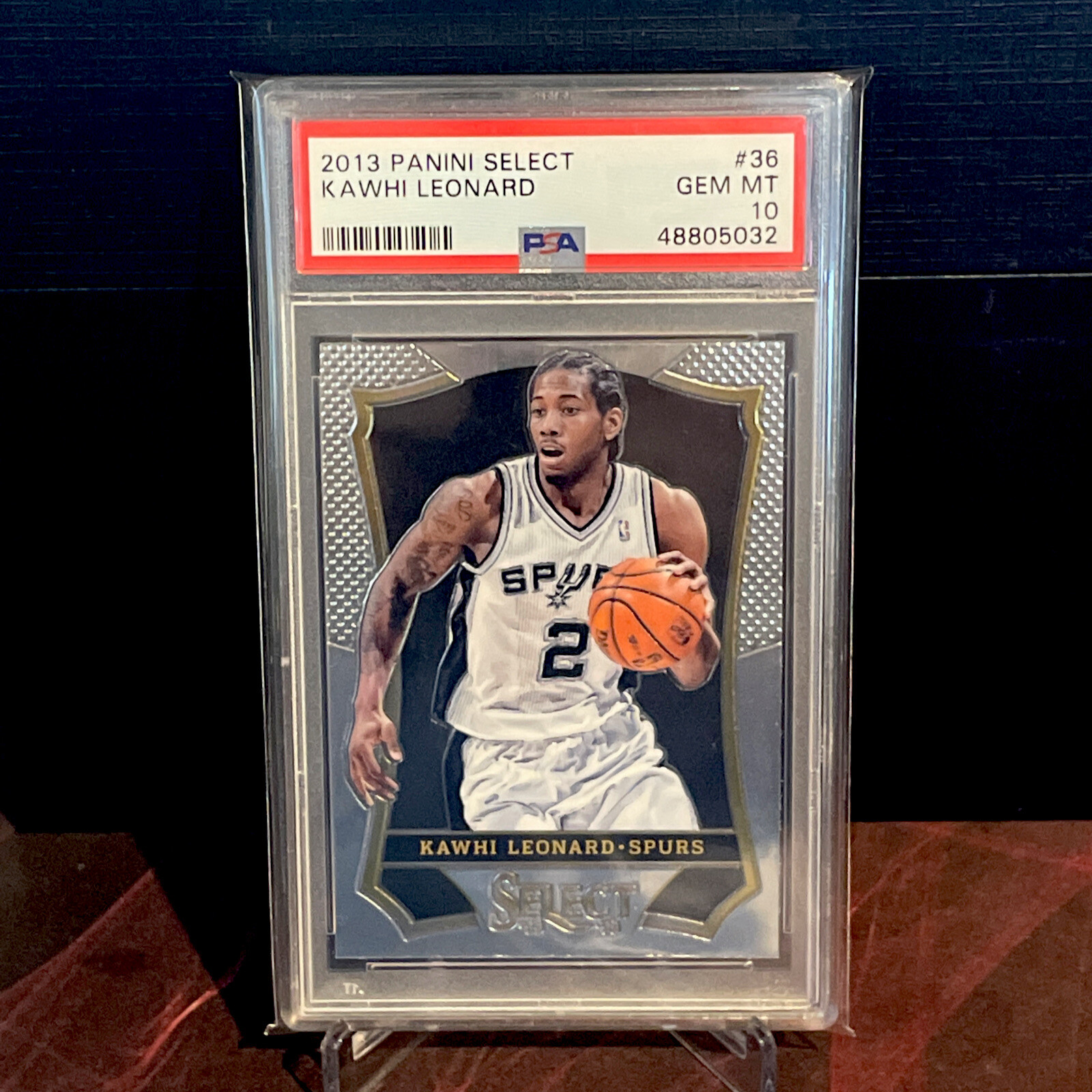 2013 Panini Select Kawhi Leonard #36 Psa 10 gem mint