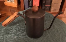 Pour over Drip Pot Gooseneck Kettle Lightweight Comfortable Spout Wood Handle