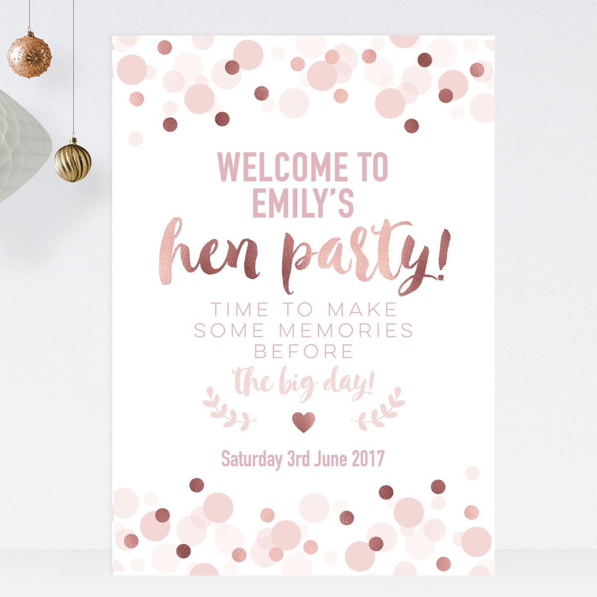 Bannière En Papier Rose - France