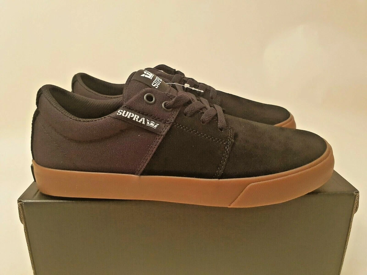Supra skytop deals black gum