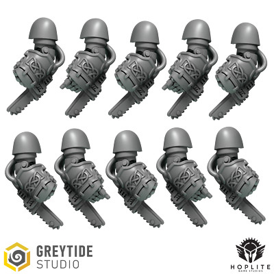 Primal Big Claws C (x10) | Grey Tide Studios | Primal Hounds | Conversion Parts