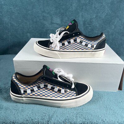 Vans Mami Wata Style 36 Unisex Leather Black Sneaker Athletic US M6/W7.5 New