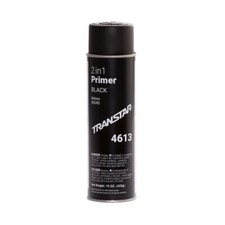 Transtar 2 In 1 Primer Black Aerosol 4613 - Lot Of 6 Cans