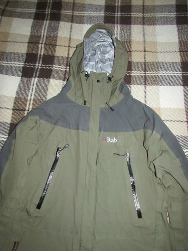 Rab Vidda Jacket 3 Layer Event Waterproof Womens Larg Gem