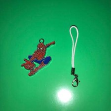 Spiderman Charm with Cell String Included a 
