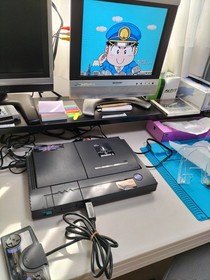 NEC PC Engine DUO Turbo Duo Console Only PI-TG8 HuCard work / CD don't work