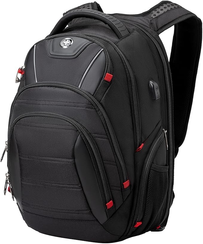 For 15.6" Laptop, Tsa-friendly, Usb Port, Water-resistant