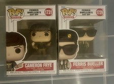 Ferris Bueller Set Cameron Frye #1729 and #1731 Funko Pop! Movies