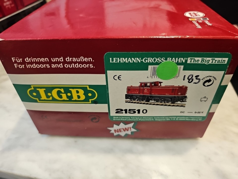Lgb G Scale 21510 Diesel Locomotive In OB | eBay