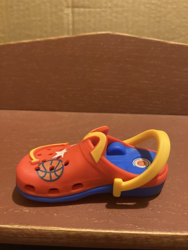 McDonalds Crocs All American Games Mini Shoe Toy 2026 Basketball Promo Loose