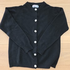 Cardigan vintage I Magnin + Co di Ballantyne Of Peebles 100% puro cashmere