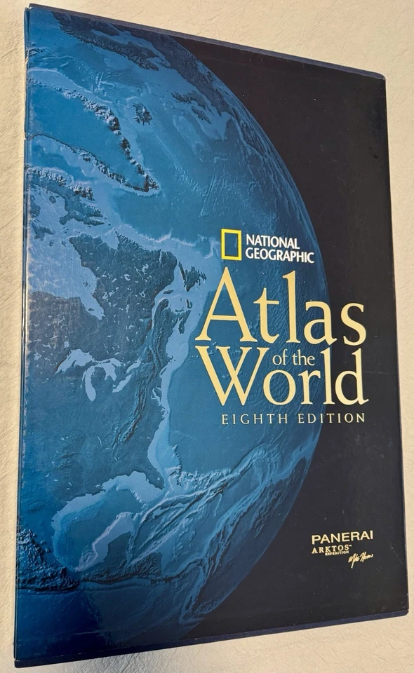 National Geographic Atlas of the World Eighth Edition PANERAI Arktos Expedition - Imagen 3 de 4