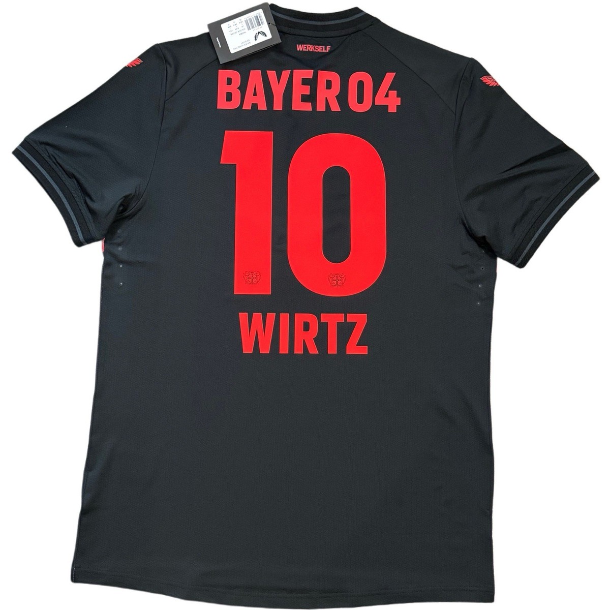2023/24 Bayer Leverkusen Authentic Home Jersey #27 WIRTZ Medium