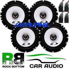 ALPINE VW Golf MK4 880 Watts Front Door & Rear Side Car Speakers Upgrade Kit