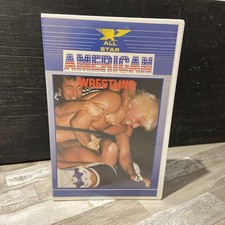 Very Rare All Star  - American Wrestling VHS AS 101 Von Erichs/Ric Flair/NWA/WWE