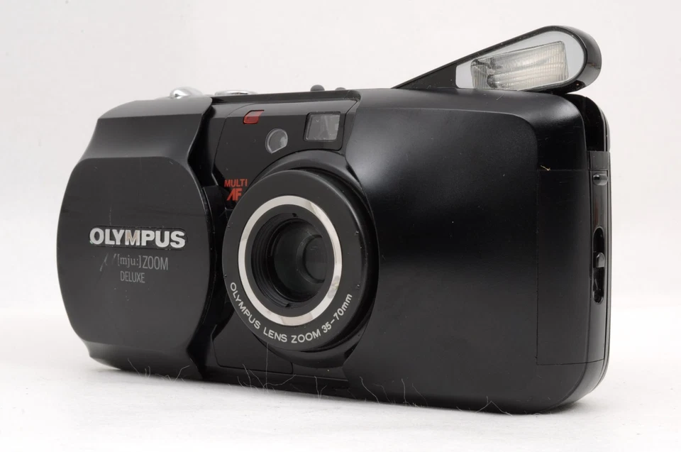 Olympus mju μ zoom Deluxe Point & Shoot Film From Japan - Image 2 of 4