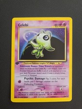 Pokemon TCG Celebi 3/64 Neo Revelation Holo Rare 1st Edition 2000 EN 50 HP on eBay
