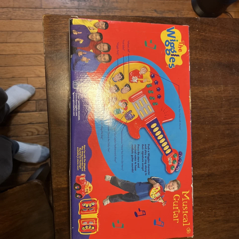 Guitarra The Wiggles ¡FUNCIONA MUY BIEN! ¡Toca música y canta! Foto 2 de 4