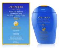 Shiseido Expert Sun Protector SPF 50+UVA Face & Body Lotion Screen 150ml 5oz.