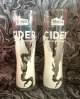 Sharps Cold River Cider Pint Glasses x 2