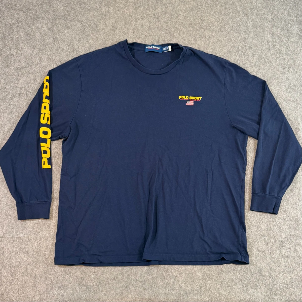 90s POLO SPORT ロング Tシャツ XXL Polo Sport Long Sleeve T-Shirts for Men for sale | eBay