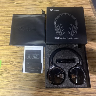 Cowin E7 Wireless Bluetooth Headphones Black