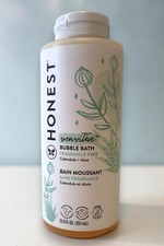 Honest Sensitive Bubble Bath, Fragrance Free, 12.0 fl oz