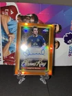 Leighton Baines Chrome King Autograph 05/25 Topps Prem 2026 Orange Parallel