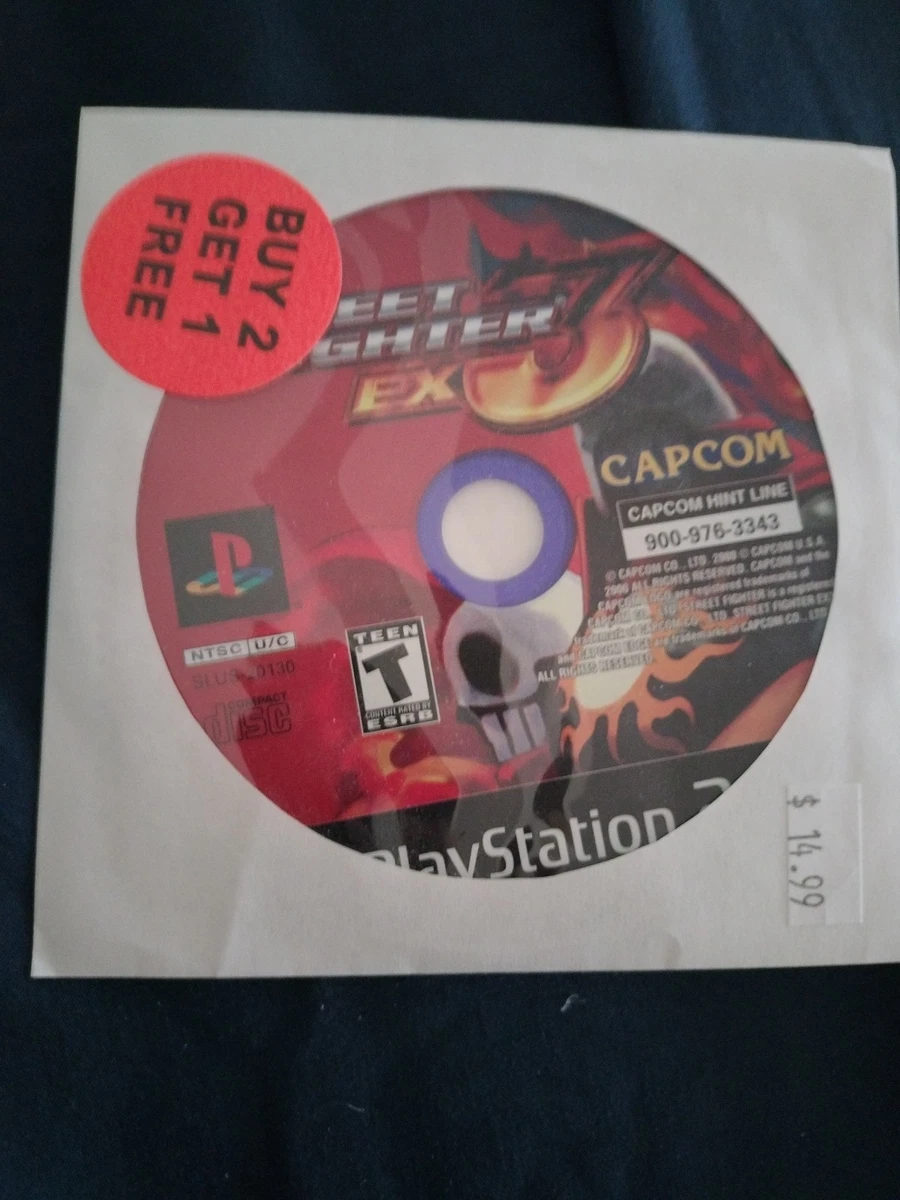 Jeu PlayStation 2 Street Fighter EX 3 - Complet Avec Boîte Et Manuel - Bon état - Envoi Suivi