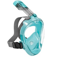 Full Face Snorkel Mask Adults Panoramic Dry Top Anti Fog Camera Mount S M L XL