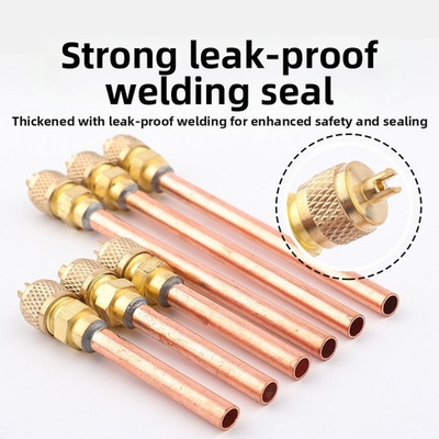 #ad Cooling Agent Valve High Pressure Charging Copper Construction For AC Fridge AU $12.37
