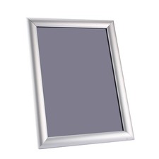 A4 Aluminium Snap Picture Frame Picture Poster Holders Clip Display Wall Noti IS