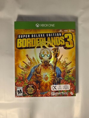 Borderlands 3 Super Deluxe Edition Steelbook Xbox One Brand New Factory Sealed