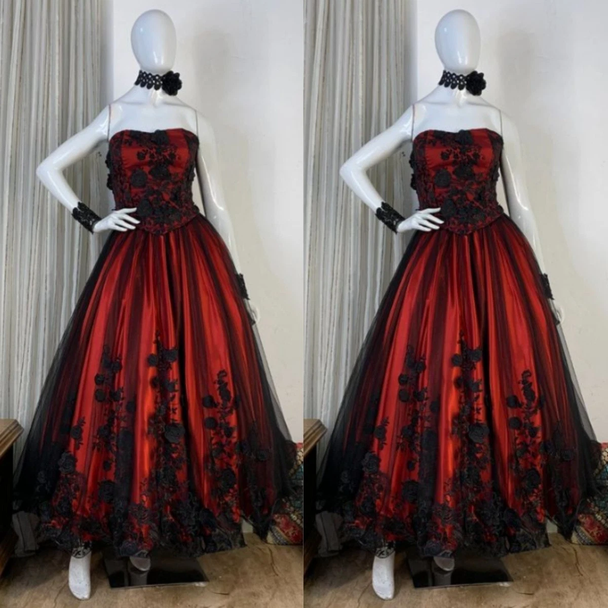 Dresses For Bride Wedding Gown White Black And Red Dress Gothic Red And Black Wedding Dress, Dresses For Bride Wedding Gown White Black And Red Dress Gothic Red And Black Wedding Dress,