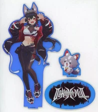 Hololive Mio Ogami Acrylic Stand Birthday Celebration 212mm New