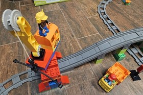 LEGO Duplo Deluxe Train Set Track System 10508 + 2 Other Train Sets + Extras