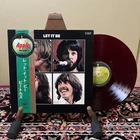 The Beatles Let It Be LP RED WAX Vinyl Japan AP-80189 OBI Insert Gatefold EX