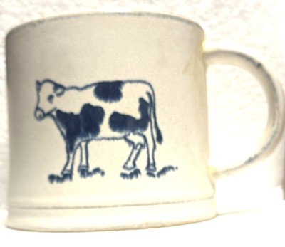Alexia Farm Cow Mug Ceramic Stoneware Spectrum Designz 16oz Blue Sky