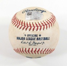 White Sox @ Nationals 9-19-23 Game-Used Baseball Luis Robert/J.Rutledge COA