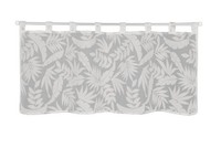 Neusser Collection Schlaufenpanneau Calista Weiß, 45 X 120 Cm Scheibengardine