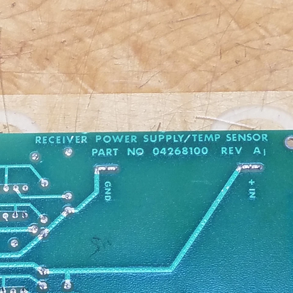 Measurex 04268100 Ricevitore Alimentatore/Sensore Temp Circuito - USATO - Immagine 2 di 4