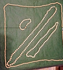 VTG 3 Faux Pearl Necklaces And 1 Bracelet, Costume Jewelry pre-owned 70's — photo 2