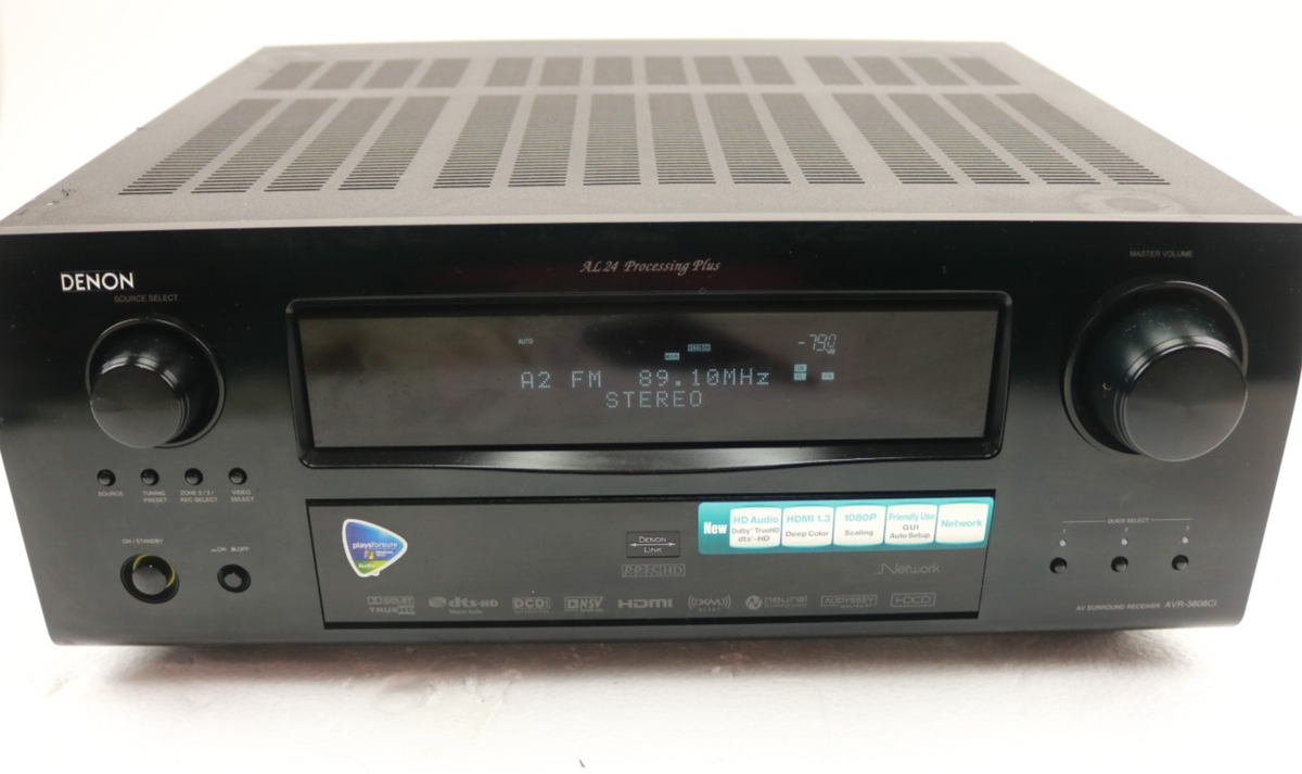Denon AVR-3808CI 7.1-Channel Home Theater Receiver Made in Japan