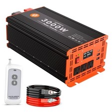 3000 Watt Power Inverter 12V DC to 110V/120V AC Converter Peak Power 3000W
